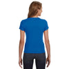 Anvil Women's Royal Blue Scoop T-Shirt