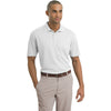 Nike Men's White Dri-FIT S/S Classic Polo