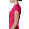 Next Level Women's Shocking Pink Perfect Tee