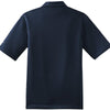 Nike Men's Navy Dri-FIT S/S Pebble Texture Polo