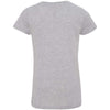 Next Level Girl's Heather Gray Adorable V-Neck Tee