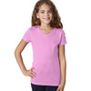 Next Level Girl's Lilac Adorable V-Neck Tee