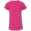 Next Level Girl's Raspberry Adorable V-Neck Tee