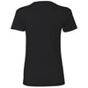 Next Level Women's Black Boyfriend Tee