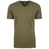 6240-next-level-olive-v-neck-tee