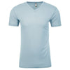 6440-next-level-light-blue-v-neck-tee