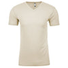 6440-next-level-beige-v-neck-tee
