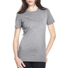 Next Level Women's Dark Heather Gray CVC Crew Tee
