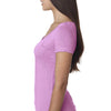 Next Level Women Vintage Lilac Triblend Scoop Tee
