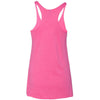Next Level Women's Vintage Pink Triblend Racerback Tank
