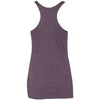 Next Level Women's Vintage Purple Triblend Racerback Tank