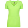 6840-next-level-women-neon-green-tee