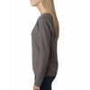 Next Level Women's Warm Gray Terry Long-Sleeve Scoop Tee