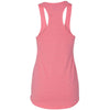 Next Level Women's Hot Pink Terry Racerback Tank
