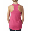 Next Level Women's Hot Pink Terry Racerback Tank