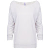 6951-next-level-women-white-tee
