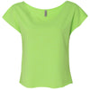 6960-next-level-women-neon-green-tee