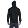 Anvil Men's Black Full-Zip Hooded Fleece