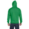 Anvil Men's Green Apple Full-Zip Hooded Fleece