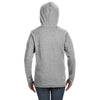 Anvil Women's Heather Grey Hooded French Terry Sweatshirt
