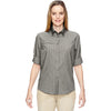 North End Women's Dark Oakmoss Excursion F.B.C. Textured Performance Shirt