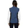 North End Women's' Regata Blue Three-Layer Light Bonded Performance Soft Shell Vest
