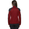North End Women's Classic Red Quick Performance Interlock Half-Zip Top