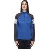 North End Women's True Royal Quick Performance Interlock Half-Zip Top
