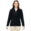 North End Women's Black Excursion Trail Fabric-Block Jacket
