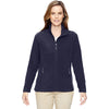 North End Women's Navy Excursion Trail Fabric-Block Jacket