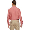 North End Men's Rust Excursion F.B.C. Textured Performance Shirt