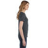 Anvil Women's Heather Dark Grey Lightweight T-Shirt