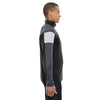 North End Men's Black Quick Performance Interlock Half-Zip Top
