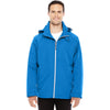 North End Men's Nautical Blue/Platinum Insight Interactive Shell Jacket
