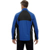 North End Men's Nautical Blue Performance Stretch Wind Shirt