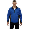 North End Men's Nautical Blue Performance Stretch Wind Shirt