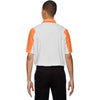 North End Men's Orange Soda Performance Embossed Print Polo