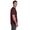 Anvil Men's Maroon Lightweight T-Shirt