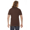 American Apparel Unisex Brown 50/50 Short Sleeve Tee
