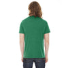 American Apparel Unisex Heather Vintage Green 50/50 Short Sleeve Tee
