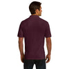 Port & Company Men's Athletic Maroon Ring Spun Pique Polo
