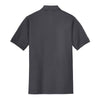 Port & Company Men's Charcoal Ring Spun Pique Polo