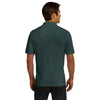 Port & Company Men's Dark Green Ring Spun Pique Polo
