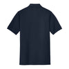 Port & Company Men's Deep Navy Ring Spun Pique Polo