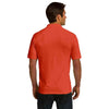 Port & Company Men's Orange Ring Spun Pique Polo