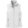 port-authority-women-white-softshell-vest