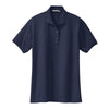 port-authority-womens-navy-knit-polo