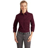 l612-port-authority-burgundy-shirt