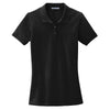 lk8000-port-authority-women-black-polo