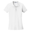 lk8000-port-authority-women-white-polo